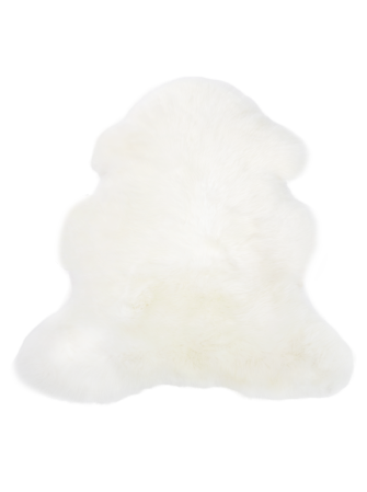 Peau de mouton blanche